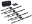 Picture of SpeedStrap 1In Motorcycle Tie-Down Kit - Black