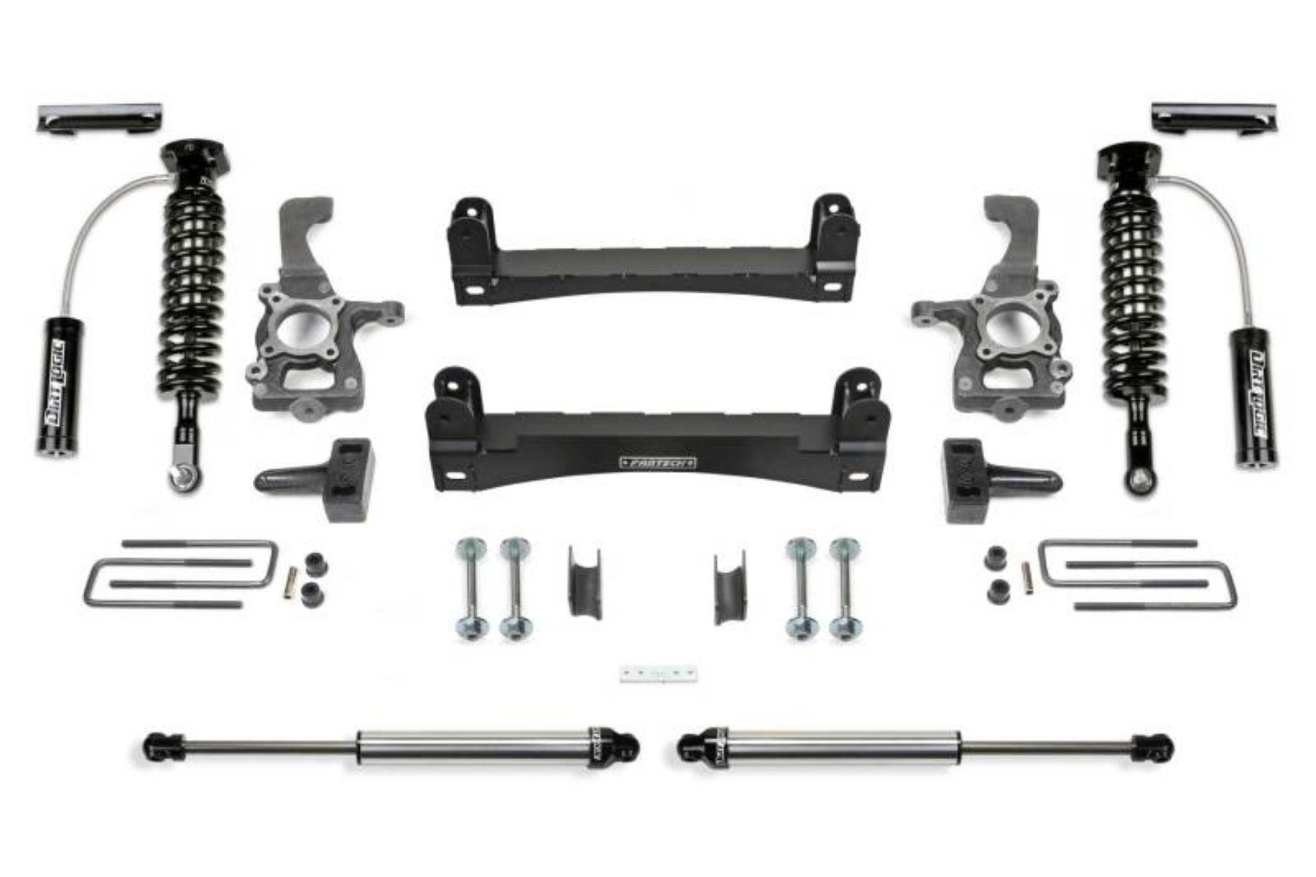 Picture of Fabtech 15-20 Ford F150 2WD 4in Perf Sys w-2-5 Resi & 2-25