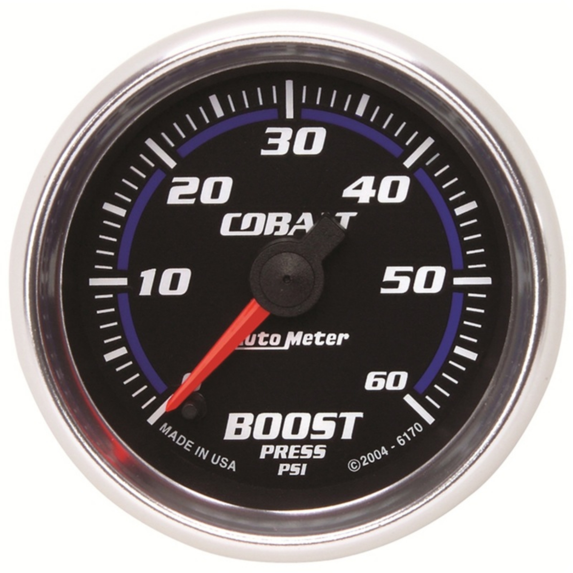 Picture of Autometer Cobalt 52mm 0-60 PSi Boost Gauge