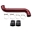 Picture of Wehrli 11-16 Duramax LML Passenger Side 3-5 in- Intercooler Pipe - Bronze Chrome