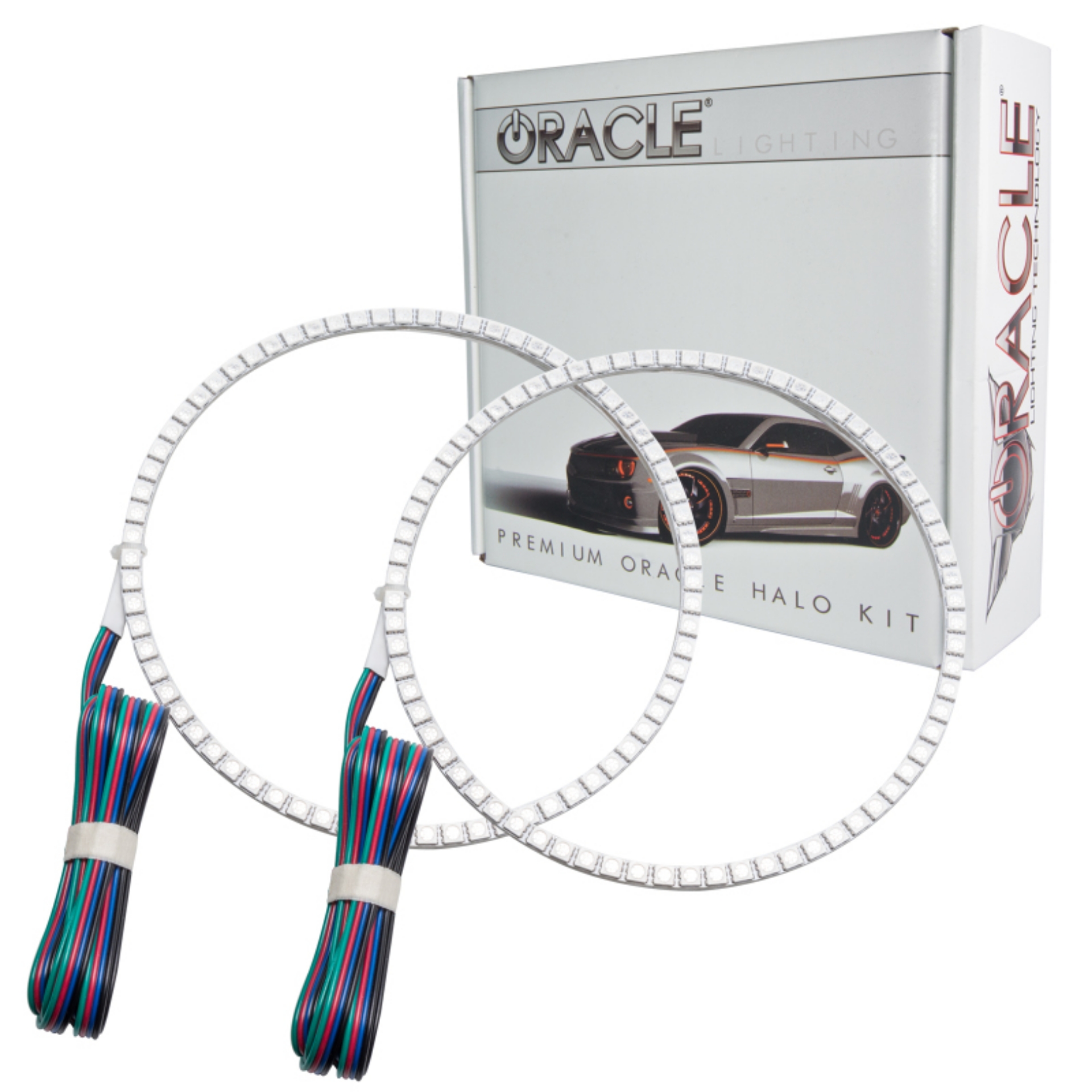 Picture of Oracle Toyota FJ Cruiser 07-14 Halo Kit - ColorSHIFT w- Simple Controller