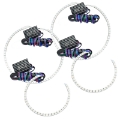 Picture of Oracle Toyota Tundra 07-13 Halo Kit - ColorSHIFT w-o Controller