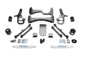 Picture of Fabtech 19-21 Ram 1500 4WD 6in Basic Sys w-Perf Shks Exc- Rebel & TRX