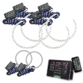 Picture of Oracle Jeep Grand Cherokee 11-13 Triple Halo Kit - ColorSHIFT w- 2-0 Controller