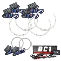 Picture of Oracle Jeep Grand Cherokee 11-13 Triple Halo Kit - ColorSHIFT w- BC1 Controller