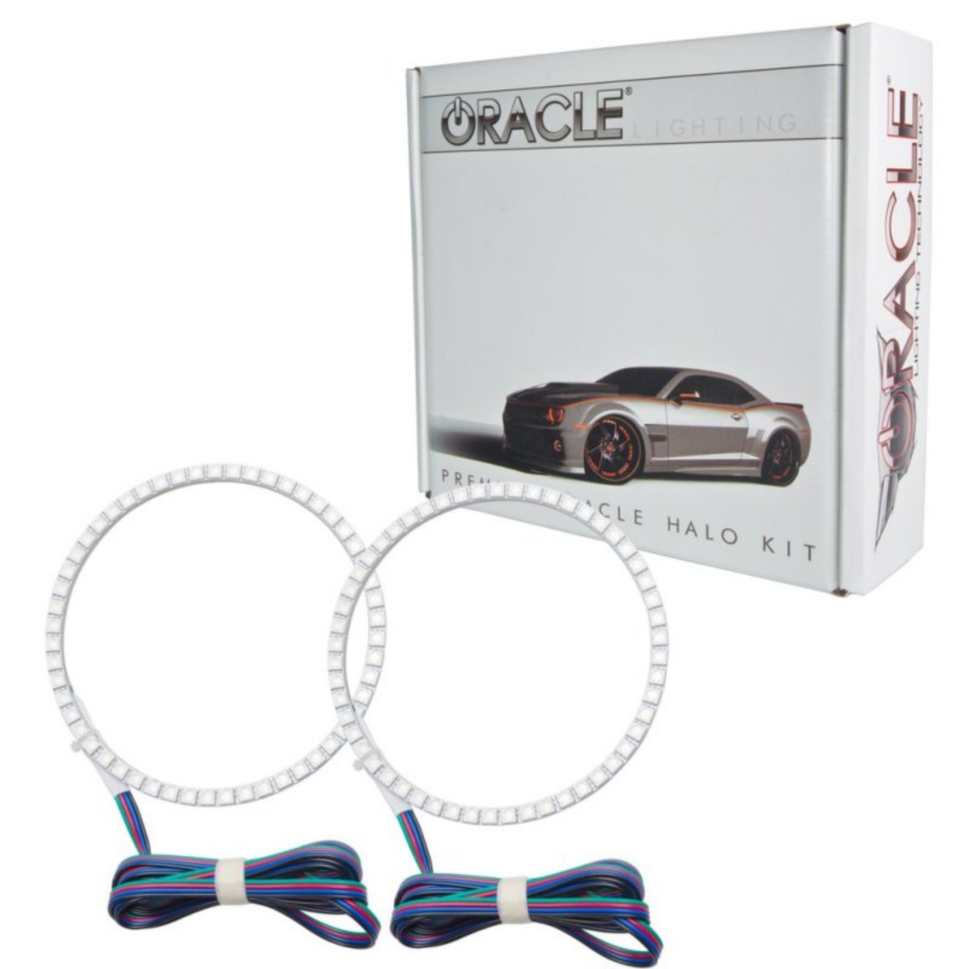 Picture of Oracle Chevrolet Malibu 08-12 Halo Kit - ColorSHIFT w- BC1 Controller