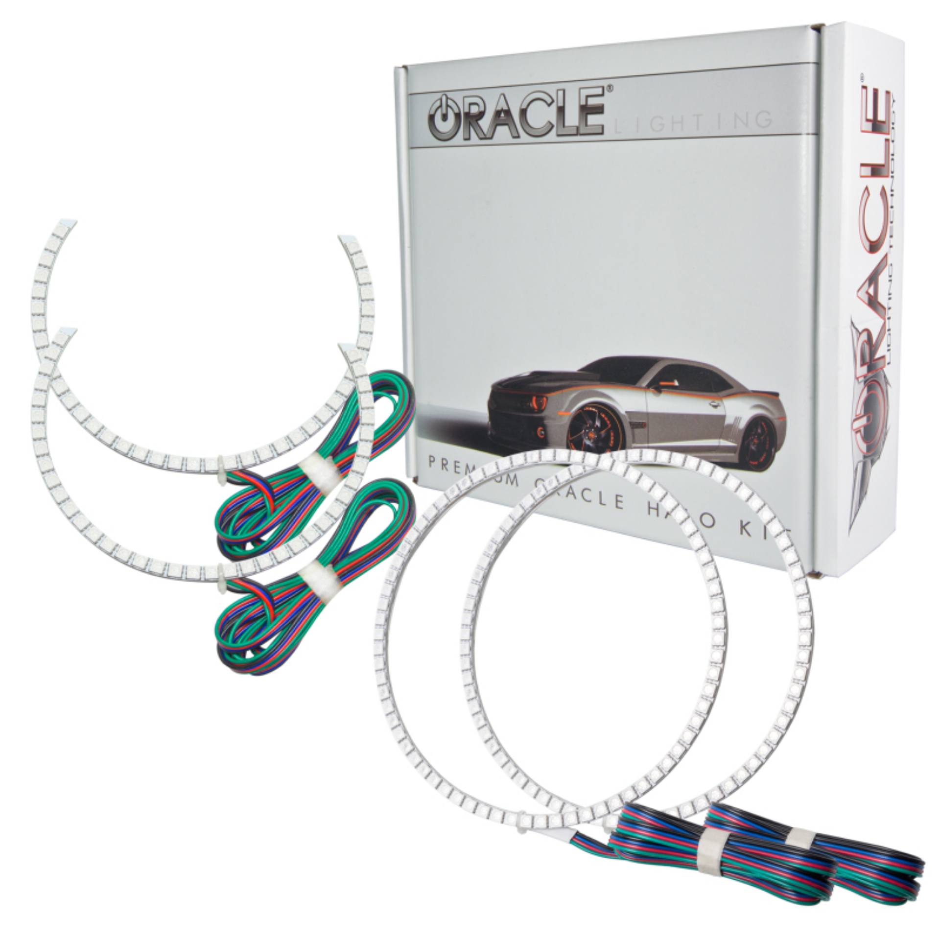 Picture of Oracle Dodge Caliber 07-10 Halo Kit - ColorSHIFT w- Simple Controller