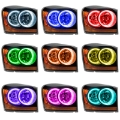 Picture of Oracle Dodge Durango 04-06 Halo Kit - ColorSHIFT w-o Controller
