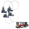 Picture of Oracle Dodge Durango 11-13 Halo Kit - ColorSHIFT w- BC1 Controller