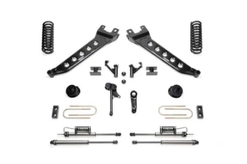 Picture of Fabtech 13-18 Ram 3500 4WD 5in Radius Arm Kit w-2-25 Dlss