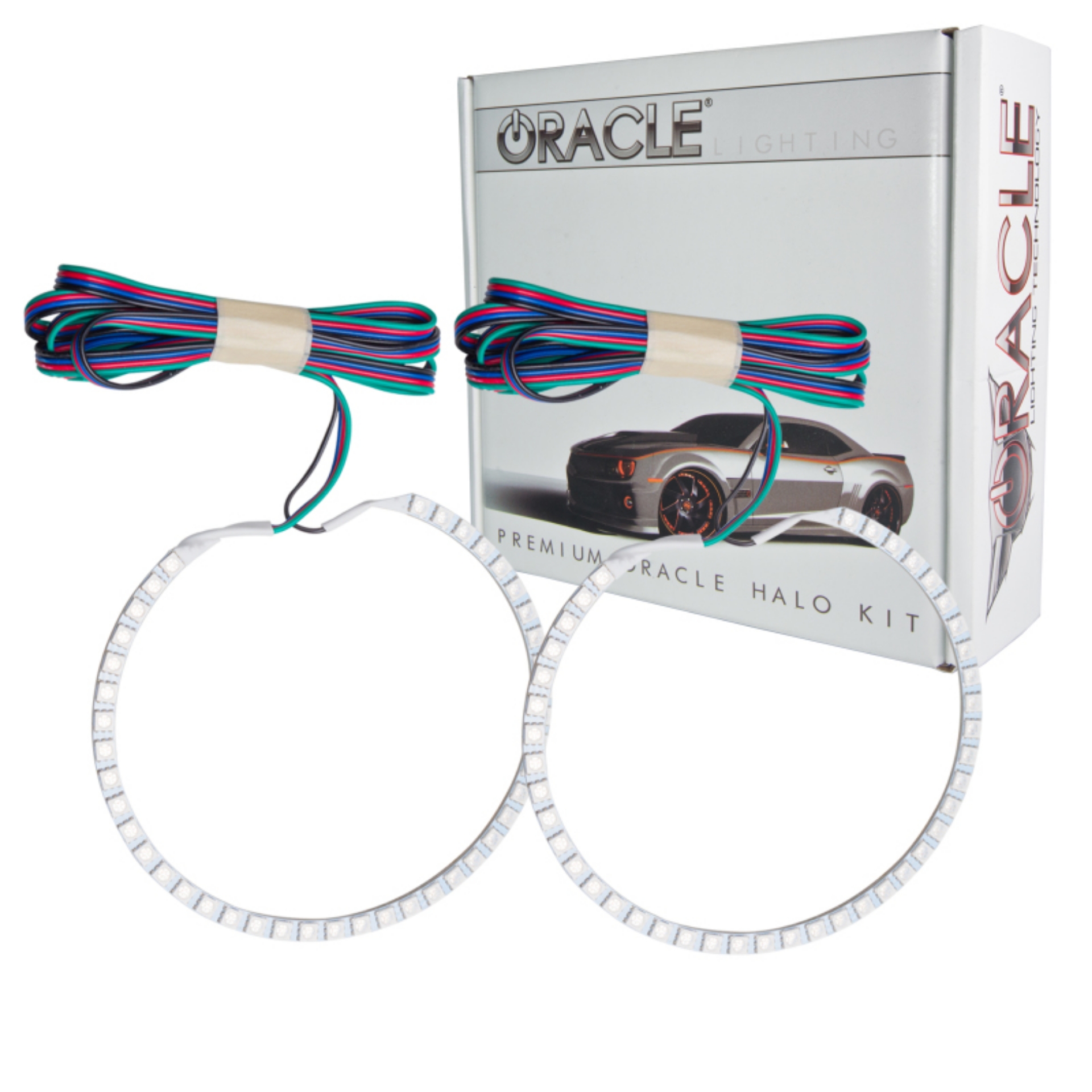 Picture of Oracle Ford Mustang 13-14 Halo Kit - ColorSHIFT w-o Controller