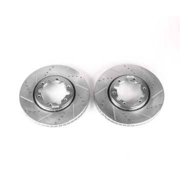 Picture of Power Stop 06-09 Nissan Patrol Middle East Market Front-Rear Drilled & Slotted Rotor Pair