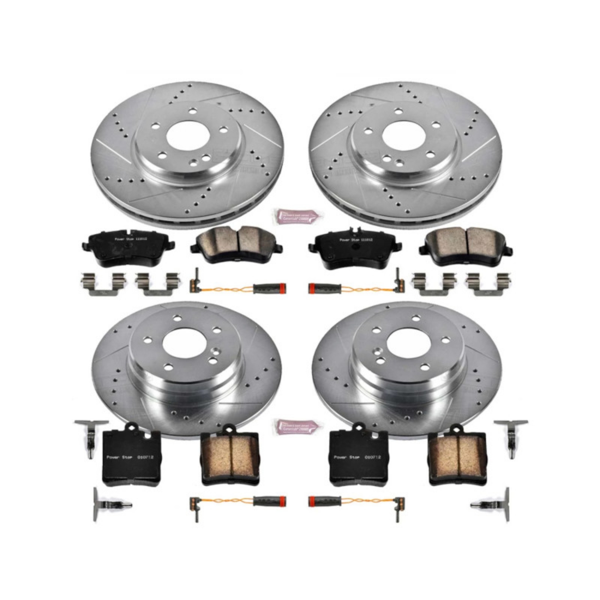 Picture of Power Stop 2003 Mercedes-Benz C230 Front & Rear Z23 Evolution Brake Kit