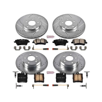 Picture of Power Stop 2003 Mercedes-Benz C230 Front & Rear Z23 Evolution Brake Kit