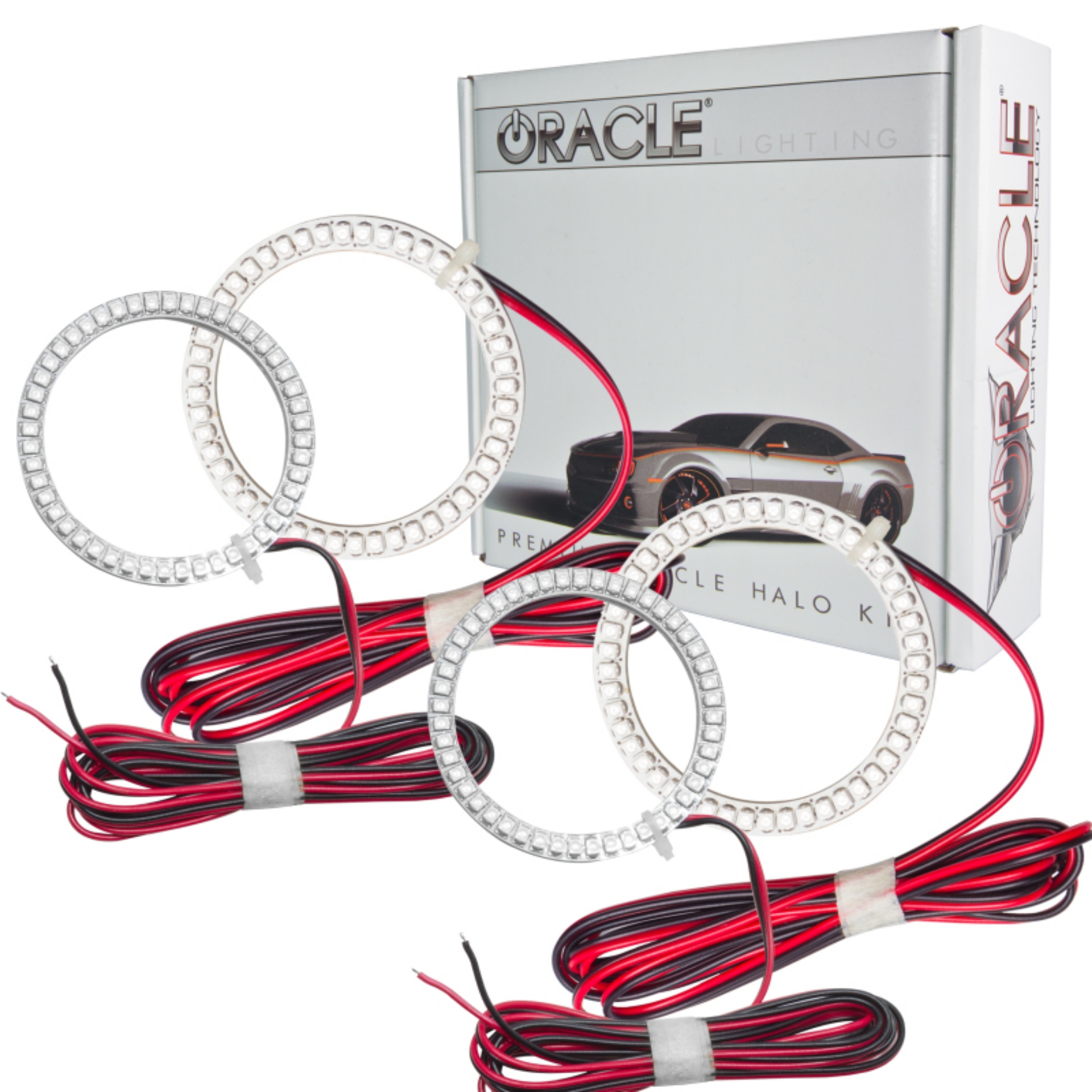 Picture of Oracle Chevrolet Corvette C6 05-13 LED Halo Kit - White