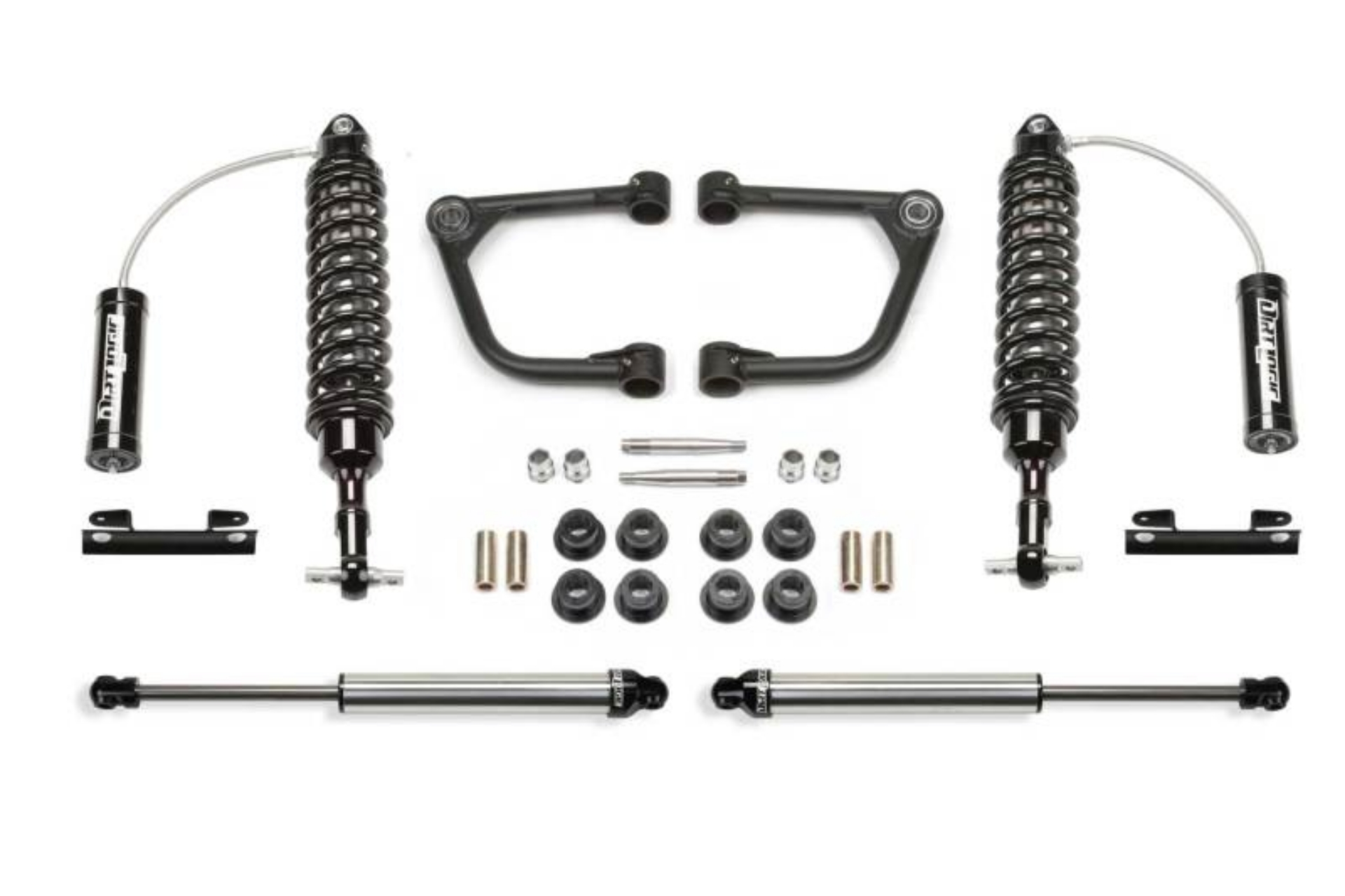 Picture of Fabtech 07-16 Toyota Tundra 2WD-4WD 2in UCA Kit w-Uniballs w-Dlss 2-5 C-O Resi & Rr Dlss