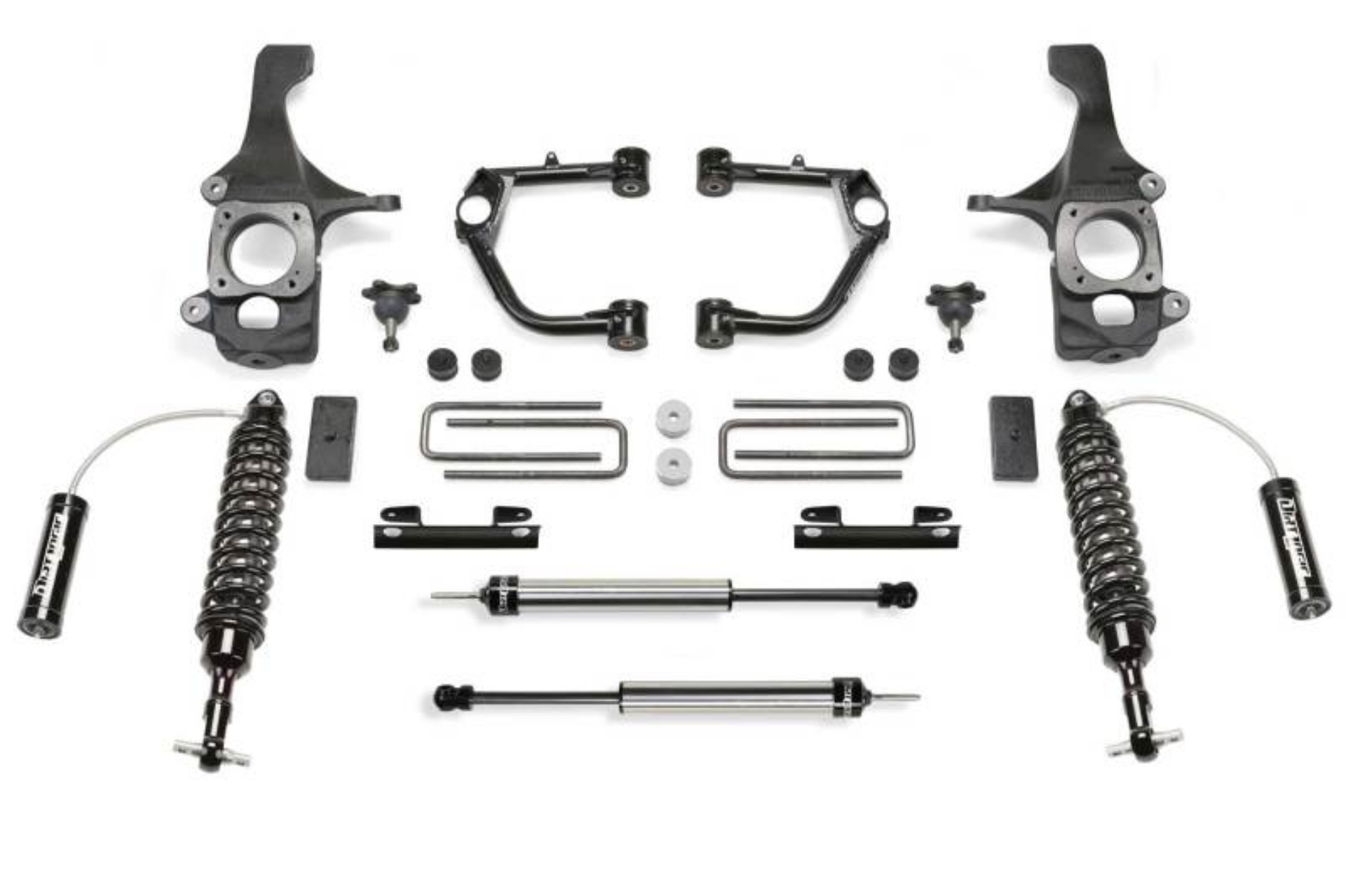 Picture of Fabtech 07-15 Toyota Tundra 2WD-4WD 4in UCA Kit w-Ball Joints w-Dlss 2-5 C-O Resi & Rr Dlss