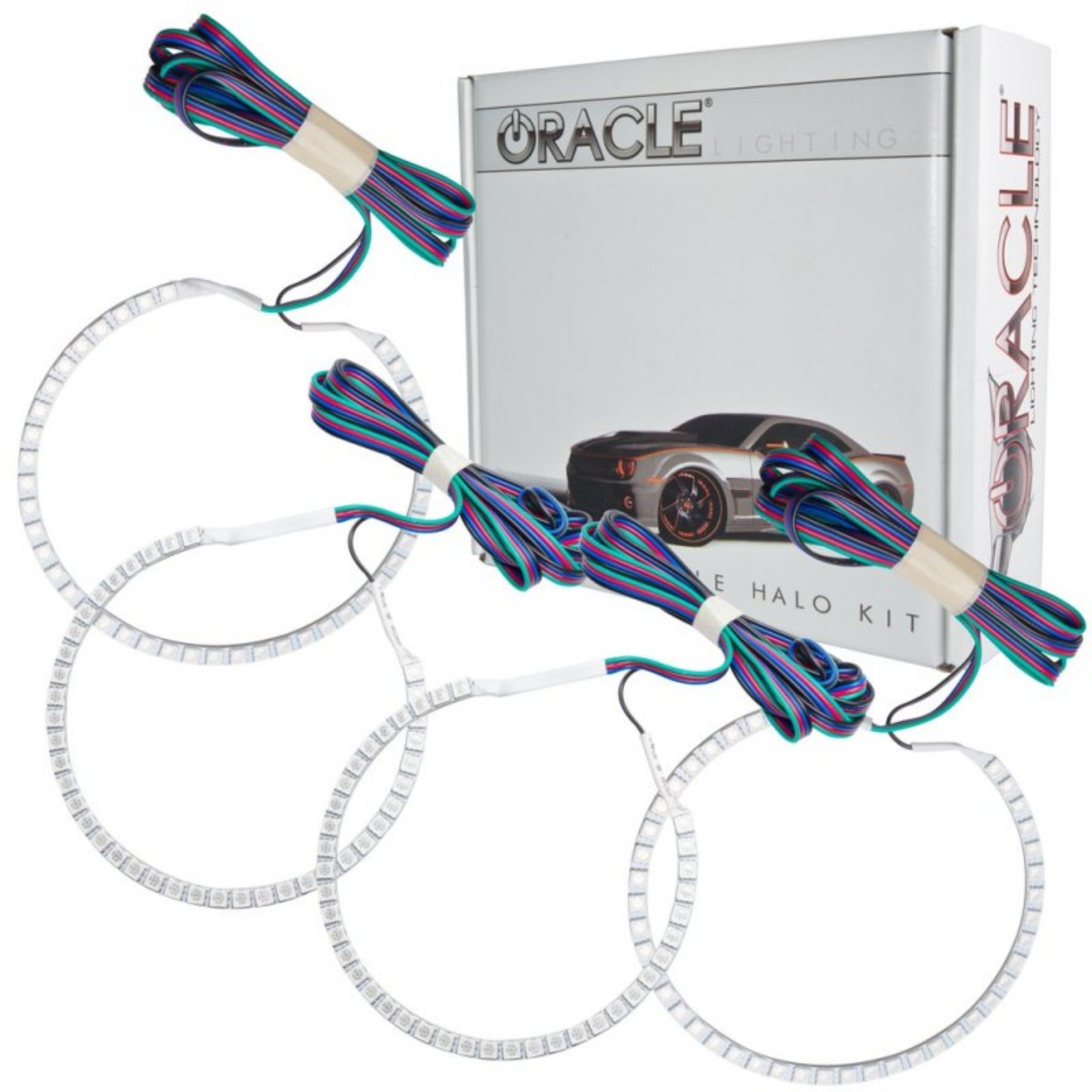 Picture of Oracle Toyota Camry 05-06 LED Halo Kit - ColorSHIFT w- BC1 Controller