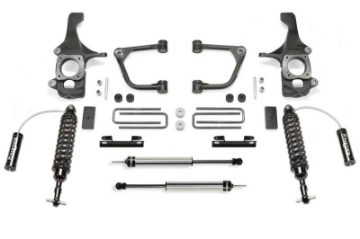 Picture of Fabtech 16-21 Toyota Tundra 2WD-4WD 4in UCA Kit w-Uniballs & Dlss 2-5C-O Resi & Rr Dlss