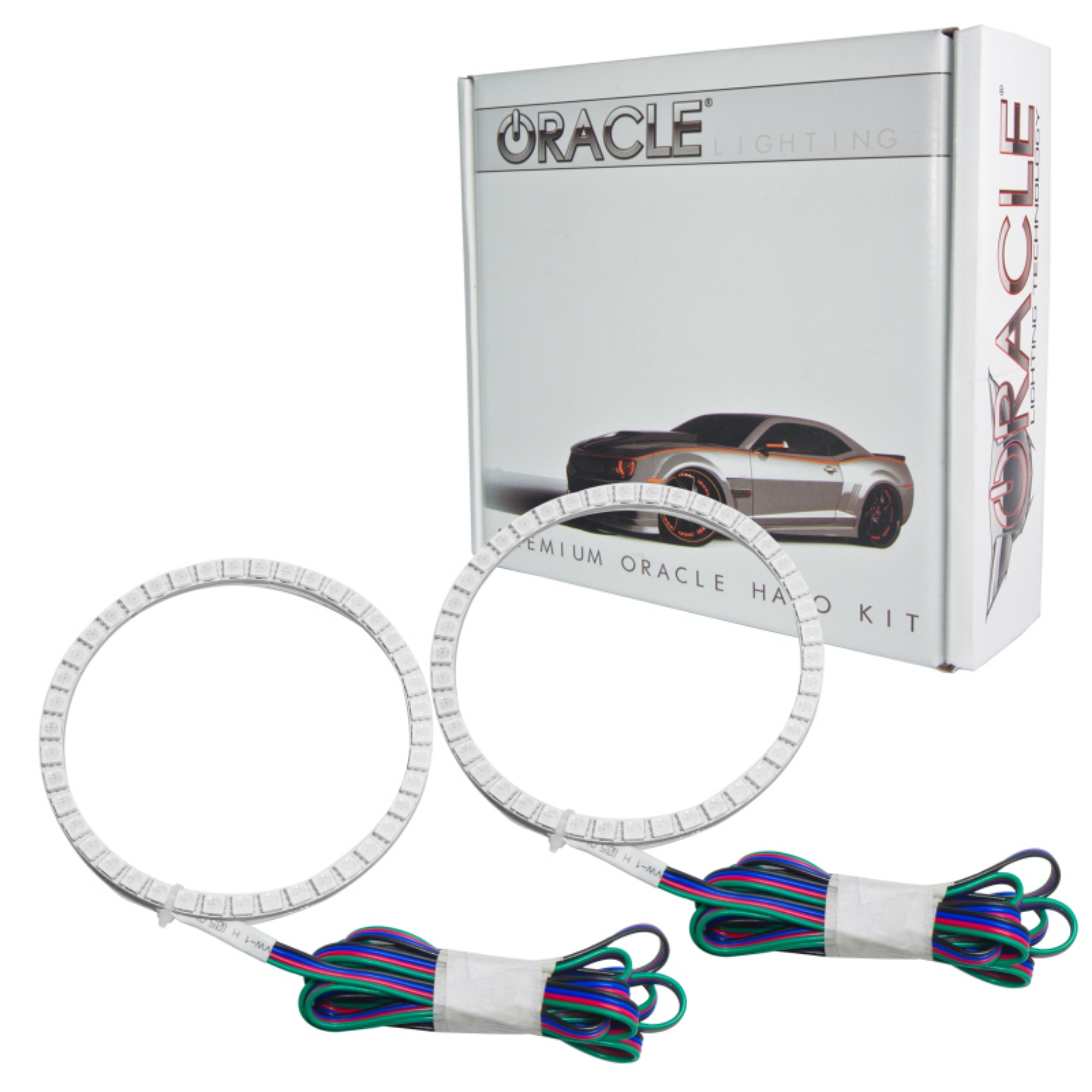 Picture of Oracle Ford Explorer 12-15 Halo Kit - ColorSHIFT w- Simple Controller