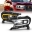 Picture of ANZO 19-23 Ford Ranger Full LED Projector Headlights w- Initiation & Sequential - Black