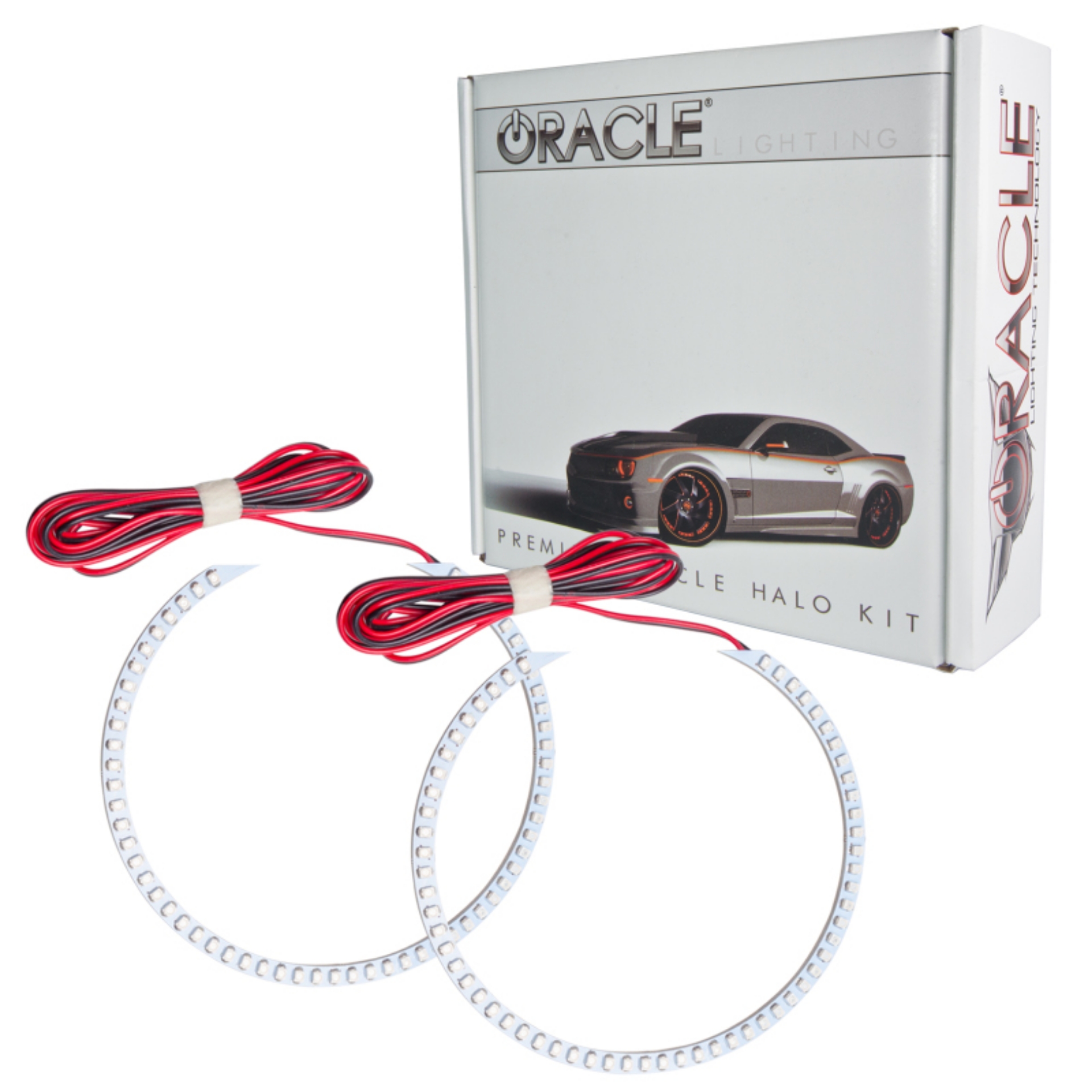 Picture of Oracle Chevrolet Camaro Non-RS 14-15 LED Halo Kit Round Style - White