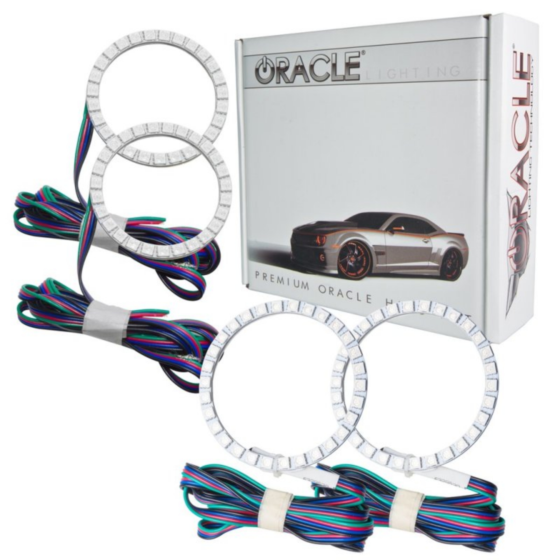 Picture of Oracle Aston Martin Vanquish 05-10 Halo Kit - ColorSHIFT w- BC1 Controller