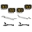 Picture of Baja Designs 2022+ Toyota Tundra S2 SAE OEM Fog Light Replacement Kit - Amber
