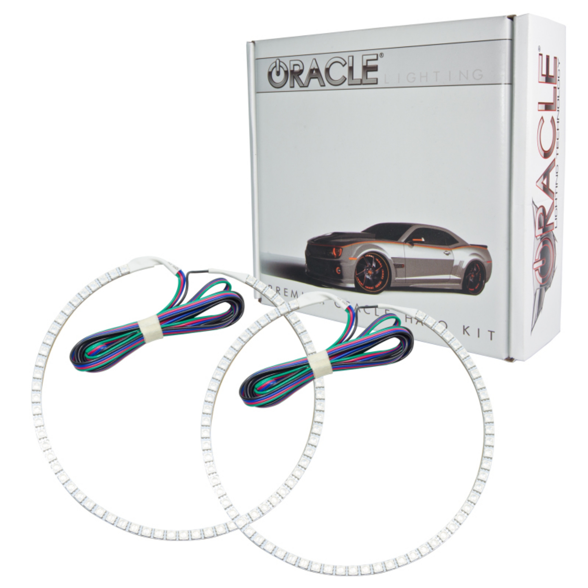Picture of Oracle Toyota Tundra 14-17 Halo Kit - ColorSHIFT w-o Controller