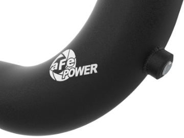 Picture of aFe BladeRunner Aluminum Hot and Cold Charge Pipe Kit Black 17-20 Hyundai Elantra GT L4-1-6L t