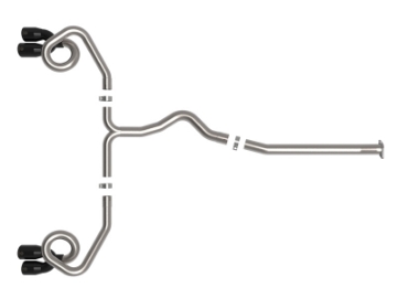 Picture of aFe POWER Takeda 3in to 2-1-2in 304 SS Cat-Back Exhaust w- Black Tips 22-23 Subaru WRX H4-2-4L t
