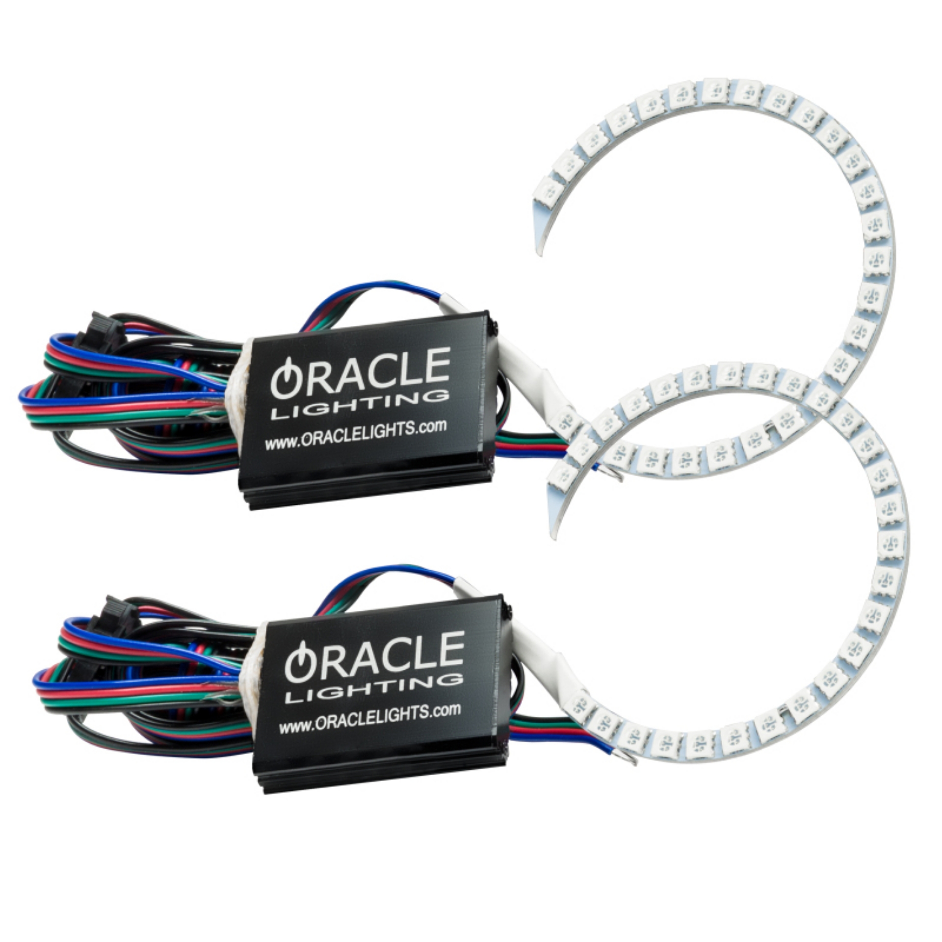 Picture of Oracle Dodge Charger 15-21 Projector Halo Kit - ColorSHIFT w-o Controller