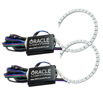 Picture of Oracle Dodge Charger 15-21 Projector Halo Kit - ColorSHIFT w- Simple Controller
