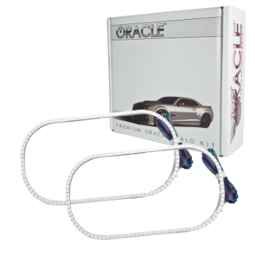 Picture of Oracle Ford F250 99-04 Halo Kit - ColorSHIFT w- Simple Controller