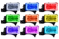 Picture of Oracle Dodge Ram 94-01 Halo Kit - ColorSHIFT w-o Controller