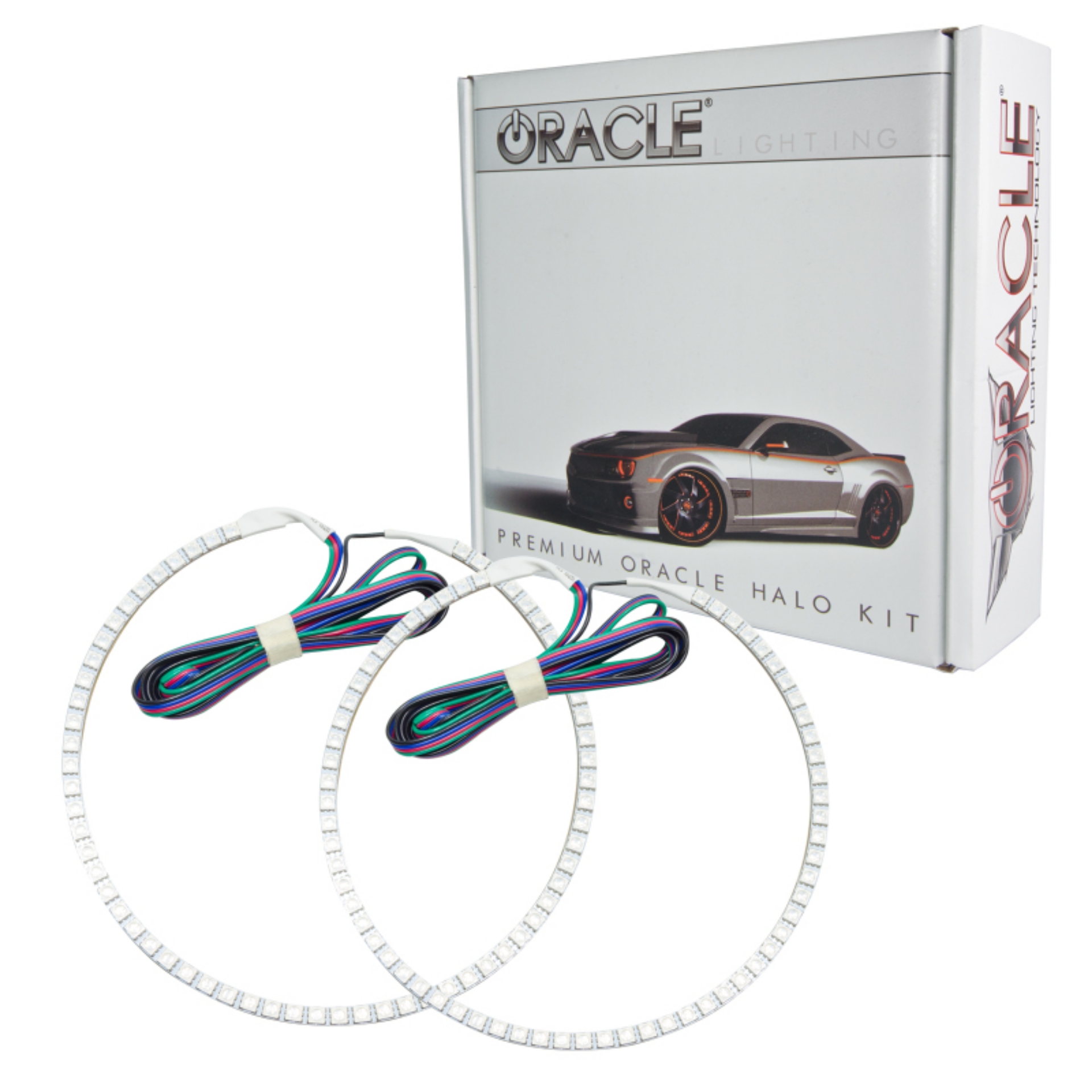 Picture of Oracle Toyota Tacoma 12-15 Halo Kit - ColorSHIFT w- Simple Controller
