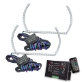 Picture of Oracle Chevy Tahoe-GMC Yukon 00-06 Halo Kit - ColorSHIFT w- 2-0 Controller