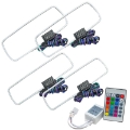 Picture of Oracle Ford Excursion 05 Halo Kit - ColorSHIFT w- Simple Controller