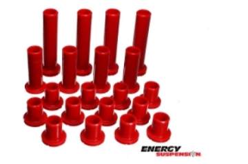 Picture of Energy Suspension Polaris RZR 800-800S Rear A-Arm Bushings - Red