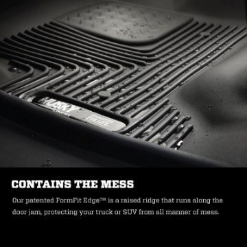 Picture of Husky Liners 17-22 Nissan Rogue Sport X-Act Contour Black Floor Liners 2nd Seat