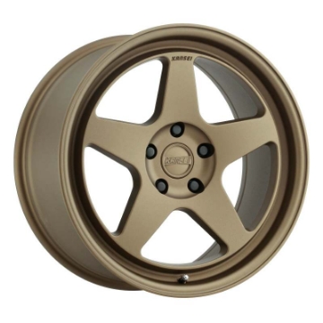 Picture of Kansei K12B Knp 18x8-5in - 5x112 BP - 35mm Offset - 66-56mm Bore - Bronze Wheel
