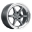 Picture of Kansei K14G Roku 18x9in - 5x110 BP - 12mm Offset - 73-1mm Bore - Grey & Machined Lip Wheel