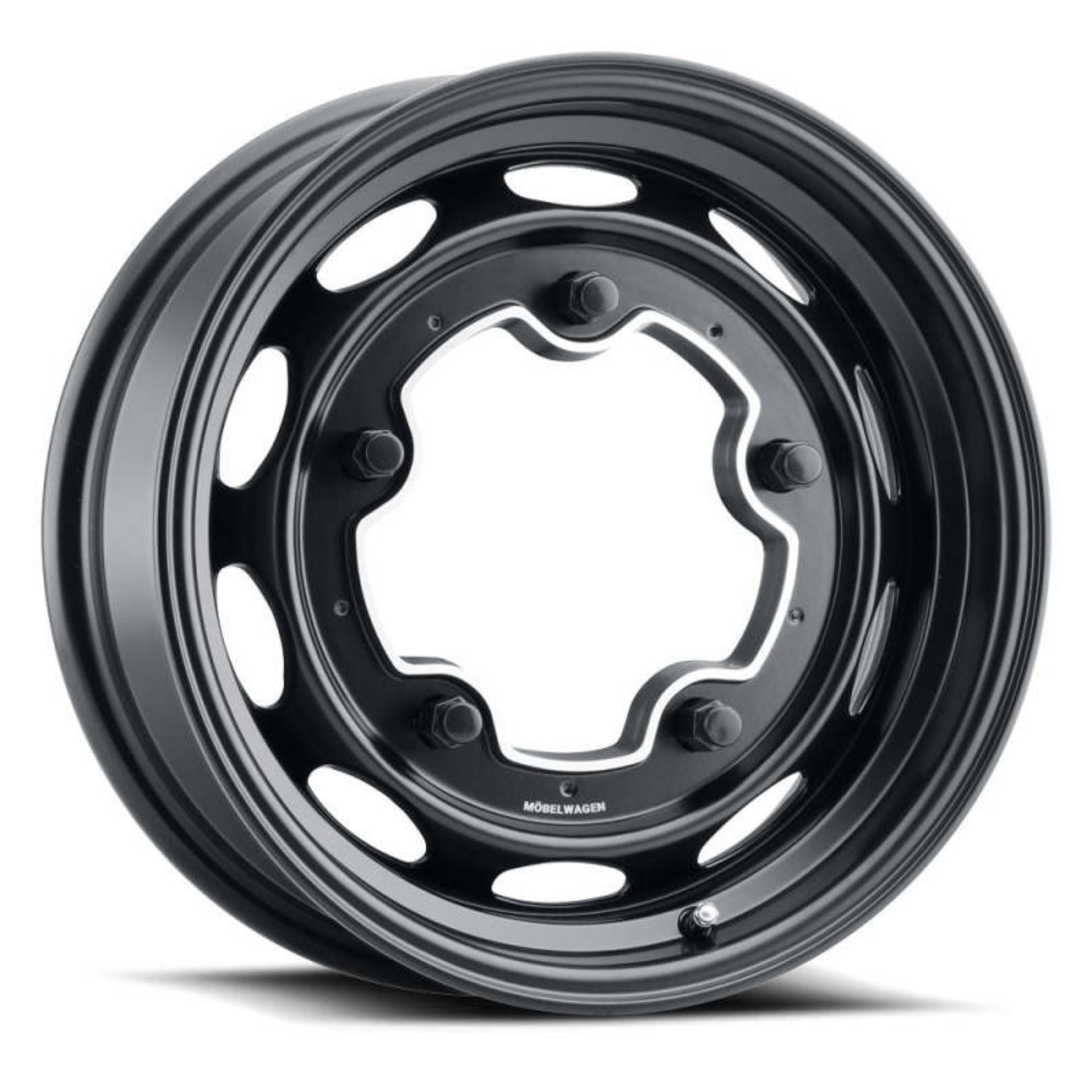Picture of Mobelwagen MW-512B Interceptor 15x4-5in - 5x205 BP - 34mm Offset - 156mm Bore - Black Wheel
