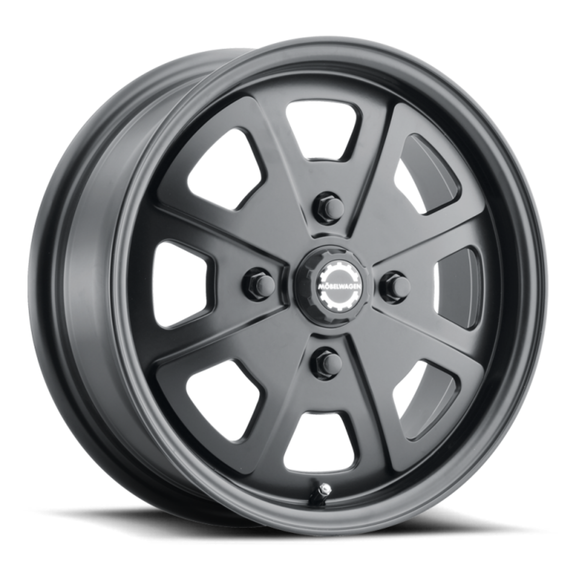 Picture of Mobelwagen MW-730B Schnell 15x5-5in - 4x130 BP - 35mm Offset - 79-1mm Bore - Black Wheel