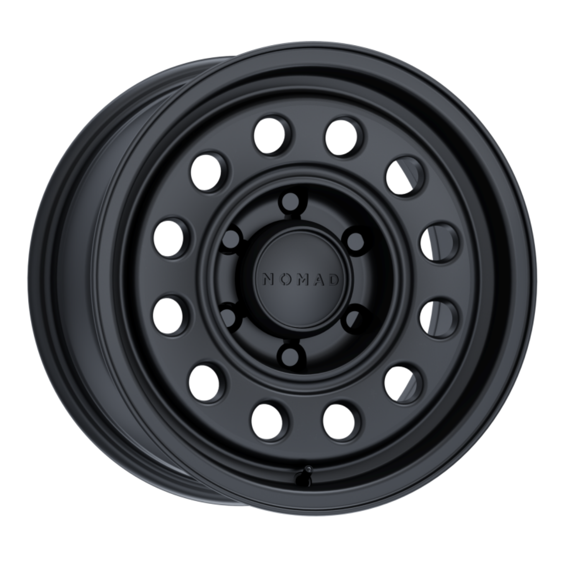 Picture of Nomad N501SB Convoy 17x7-5in - 6x130 BP - 50mm Offset - 84-1mm Bore - Satin Black Wheel
