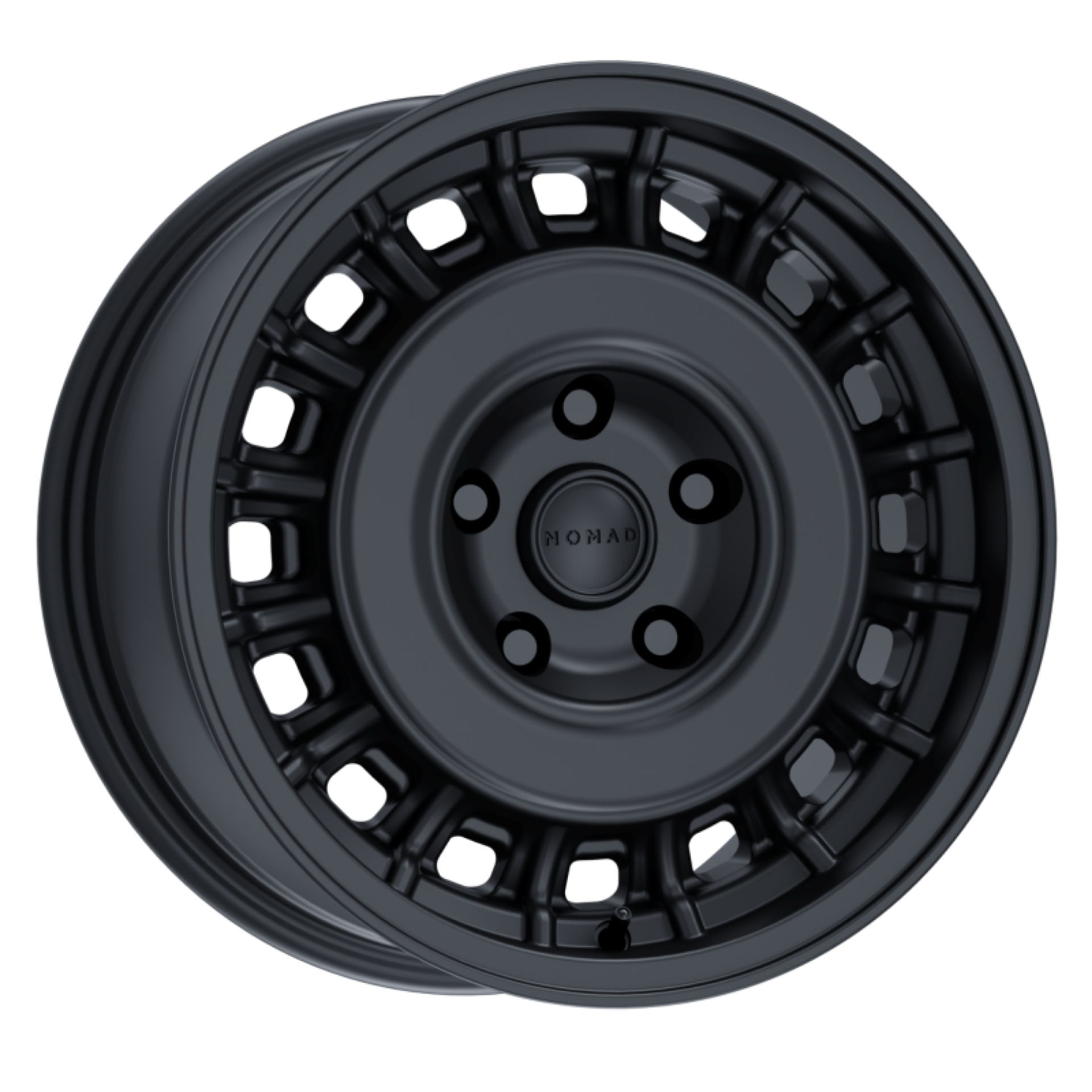 Picture of Nomad N502SB Arvo 17x8-5in - 6x135 BP - 0mm Offset - 87-1mm Bore - Satin Black Wheel