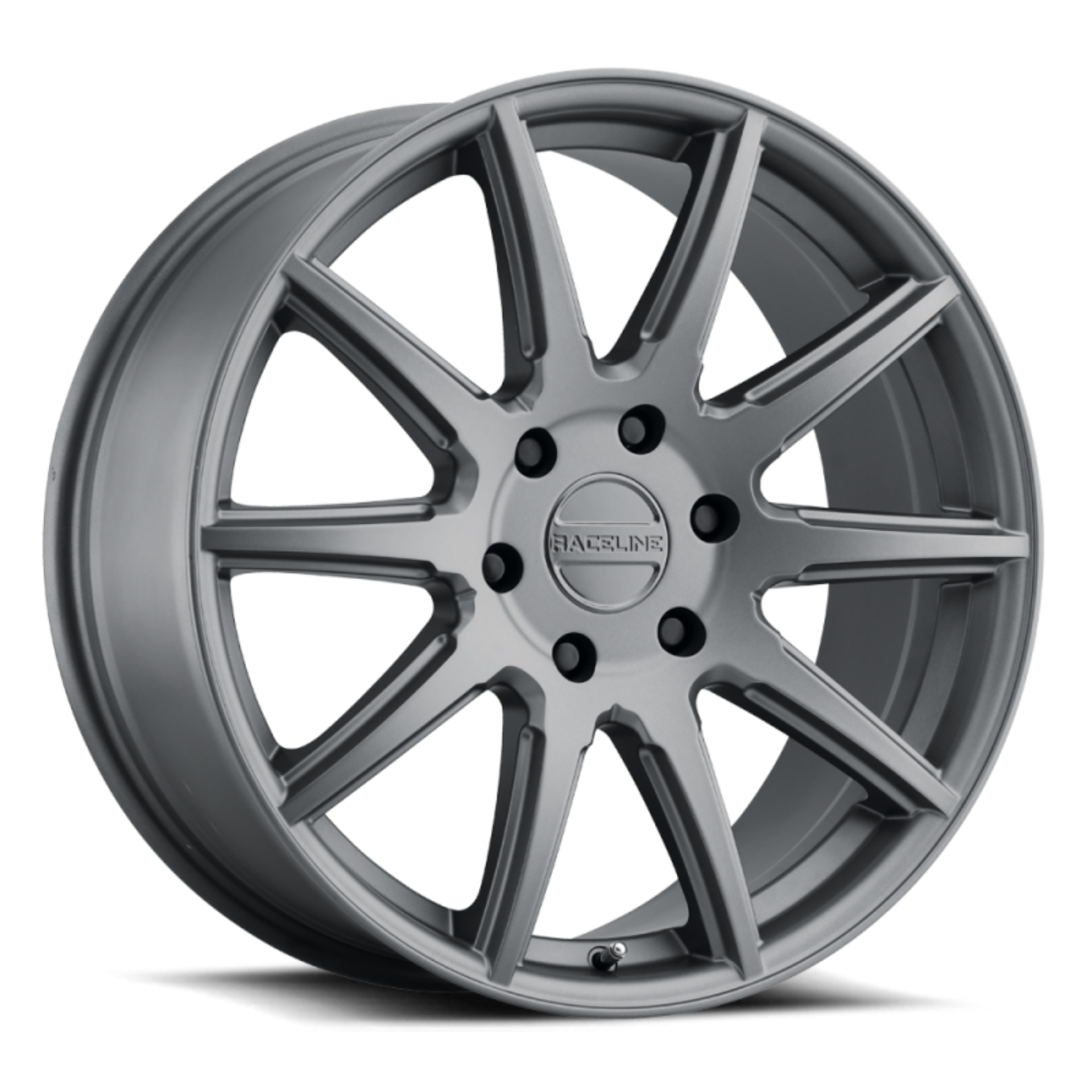 Picture of Raceline 159G Spike 20x8-5in - 6x135 BP - 35mm Offset - 87-1mm Bore - Gunmetal Wheel