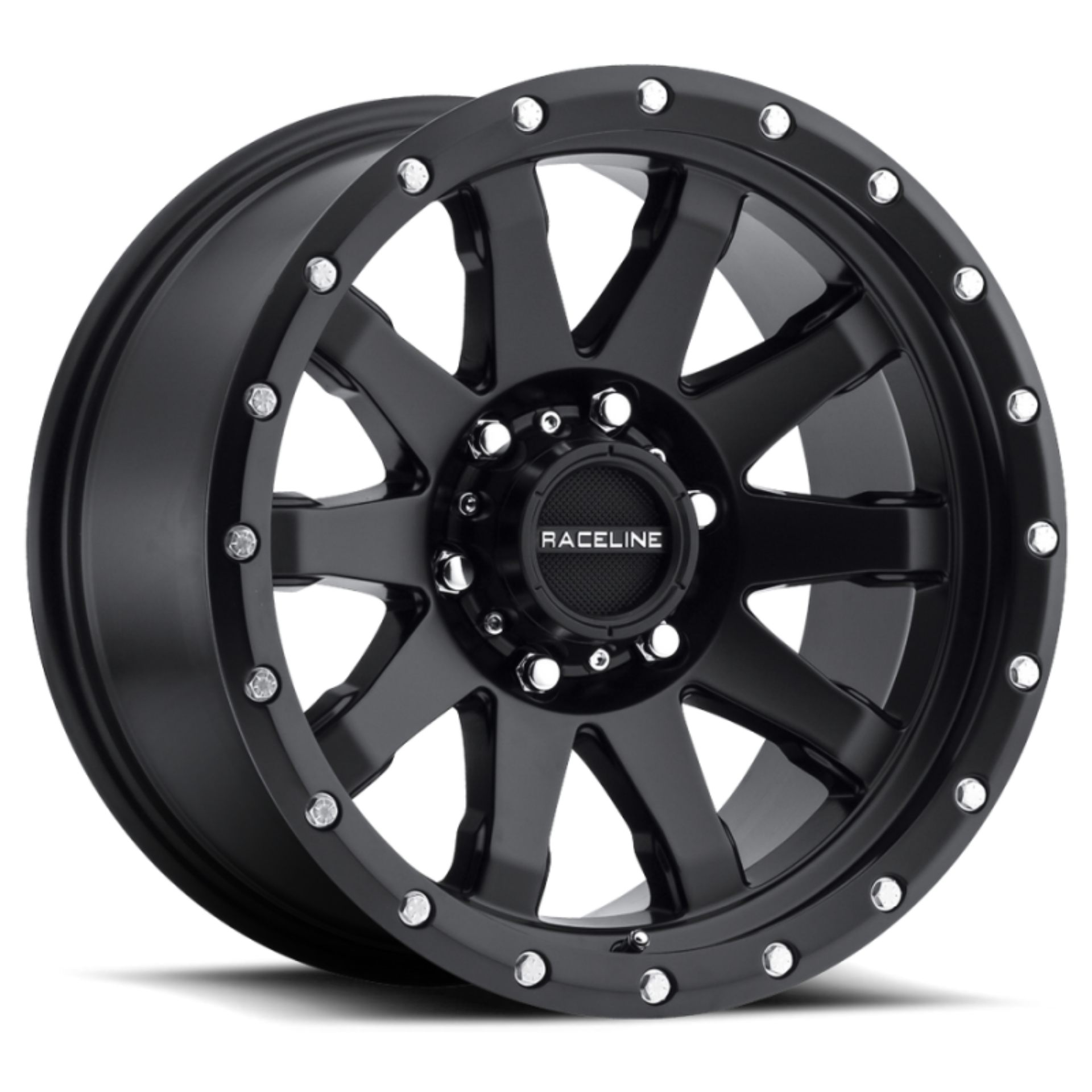 Picture of Raceline 934B Clutch 20x10in - 8x170 BP - -19mm Offset - 125-2mm Bore - Satin Black Wheel
