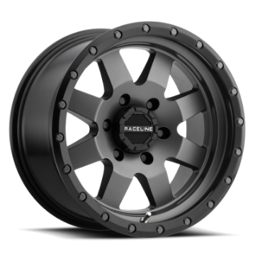 Picture of Raceline 935G Defender 17x9in - 5x114-3 BP - 0mm Offset - 83-82mm Bore - Gunmetal Wheel