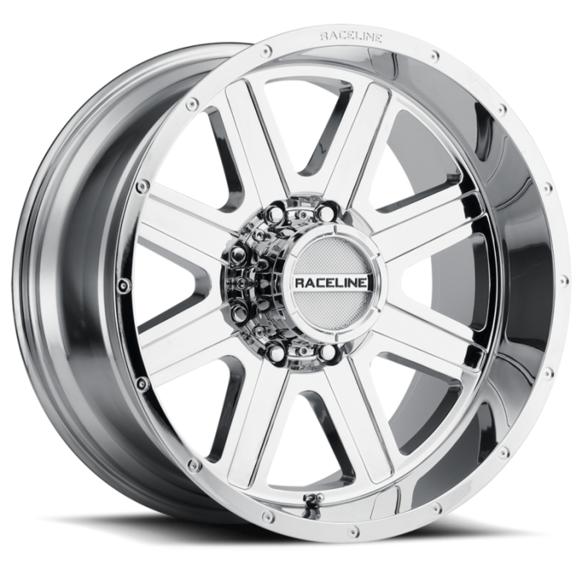 Picture of Raceline 940C Hostage 20x9in - 6x139-7 BP - 0mm Offset - 106-1mm Bore - Chrome Wheel